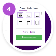 QR code Step4